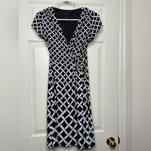 Black and White Dress White House Black Market